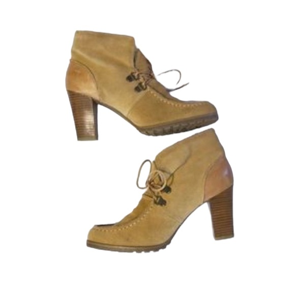 Kelly & Katie “Roxy” Suede Sherpa Booties - Women’s Size 7 - Picture 4 of 6